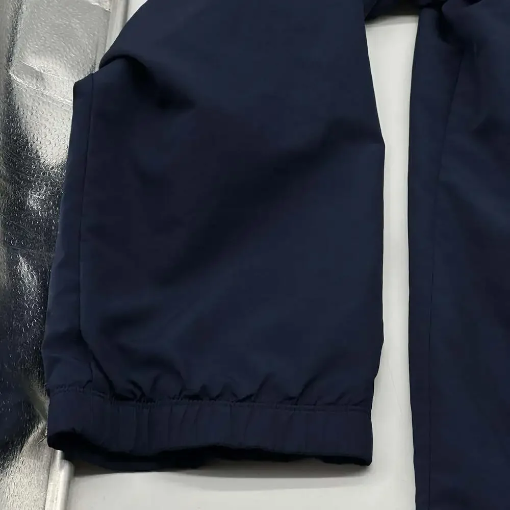 Vintage Y2K Gray Tag Nike Size XXL Blue Mesh Lined Zip Track Jacket Windbreaker
